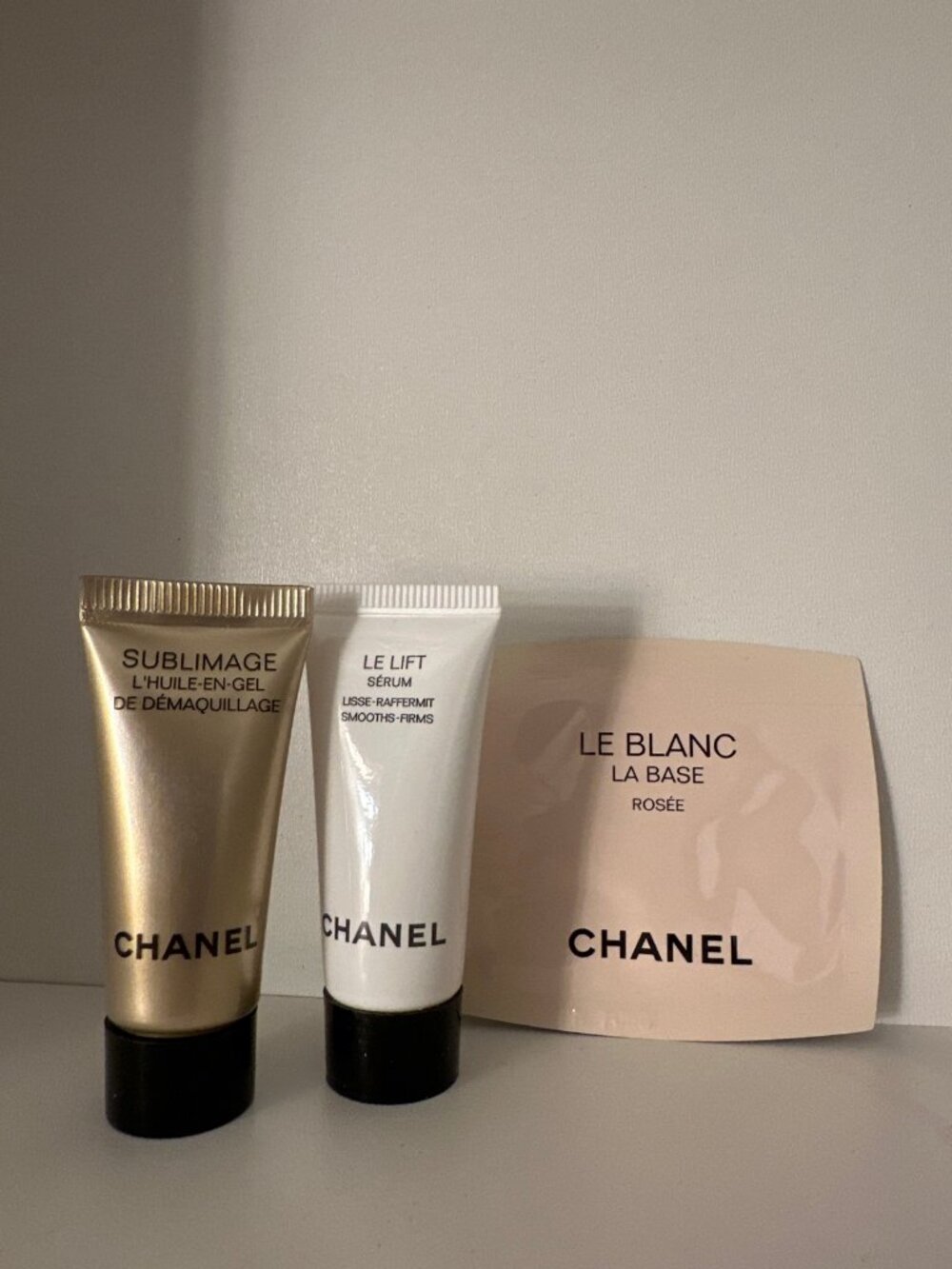 Chanel Skincare Sample Pack of 3 New